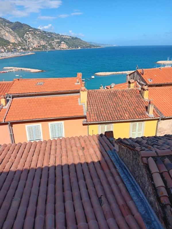 Duplex Vue Mer 50M De La Plage Des Sablettes Mentona Zewnętrze zdjęcie